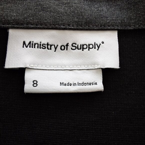 Ministry Of Supply Womens Fusion Chore Jacket Heathered Gray Sz 8 - Picture 9 of 10